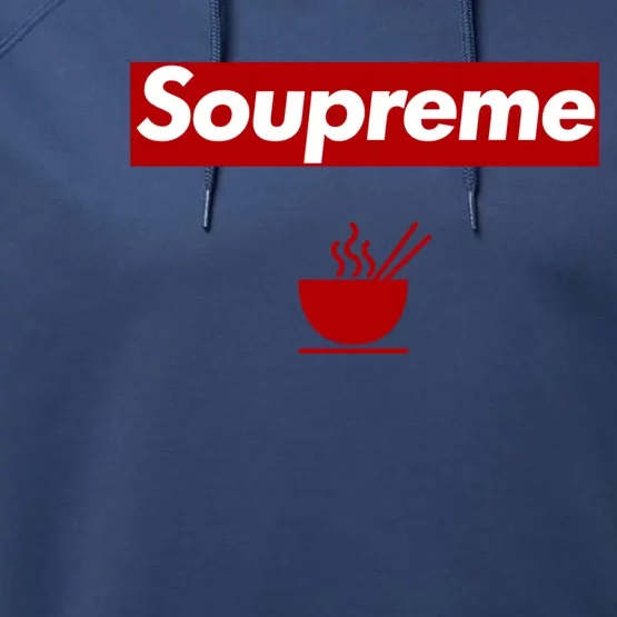 Charles Soupreme Funny Soupreme Performance Fleece Hoodie