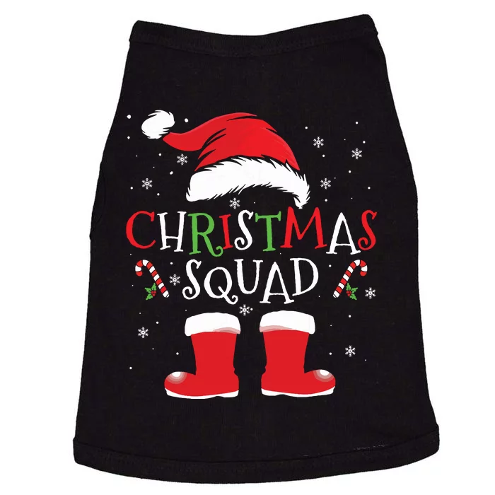 Christmas Squad Family Group Matching Christmas Party Pajama Doggie Tank