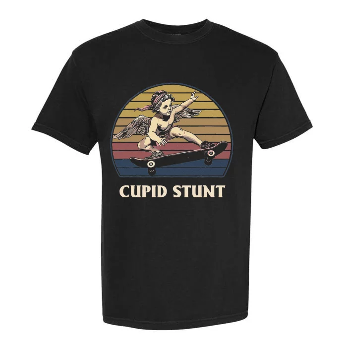 Cupid Stunt Funny Sarcastic Offensive Humor Embarrassing Garment-Dyed Heavyweight T-Shirt