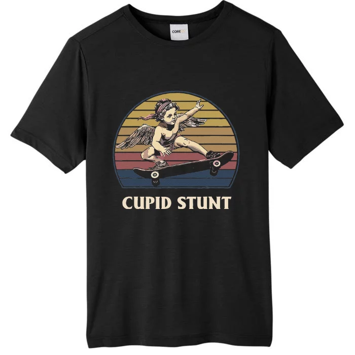 Cupid Stunt Funny Sarcastic Offensive Humor Embarrassing ChromaSoft Performance T-Shirt