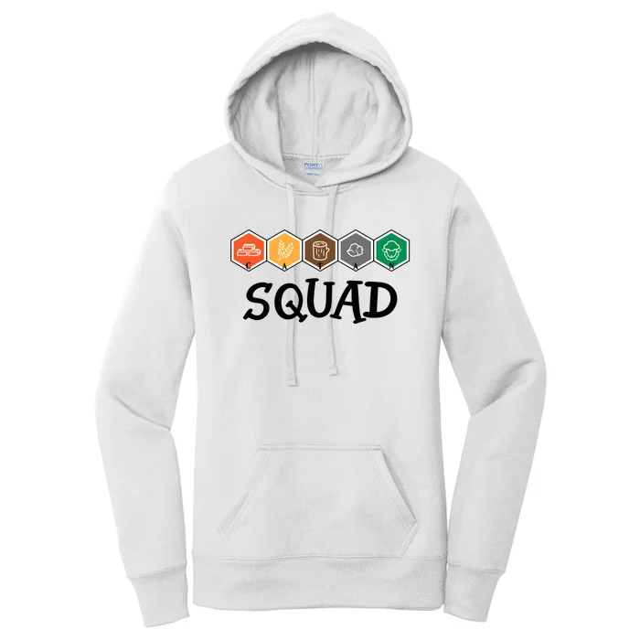 Catan Squad Funny Gamer Game Lover Women's Pullover Hoodie