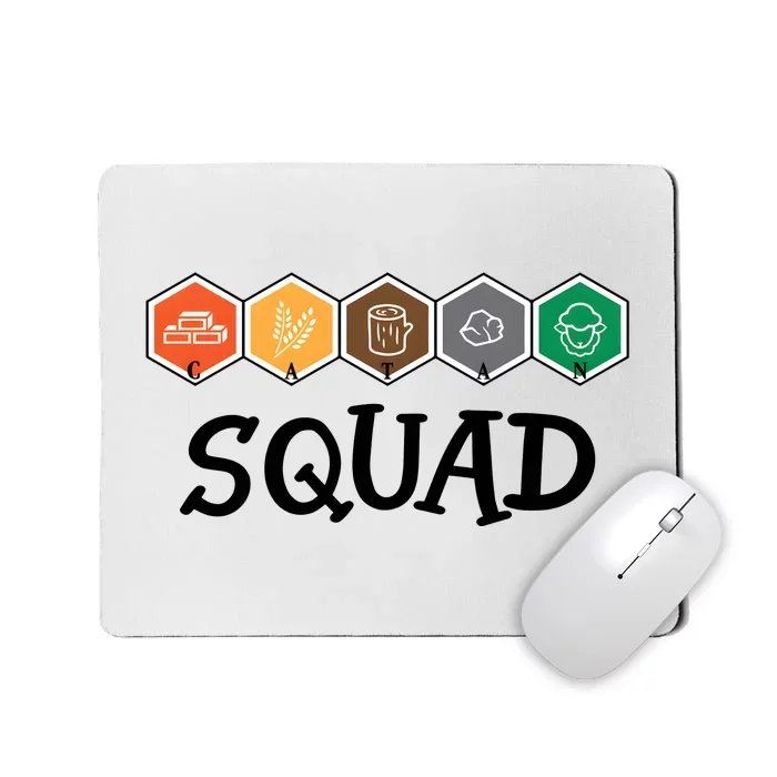 Catan Squad Funny Gamer Game Lover Mousepad