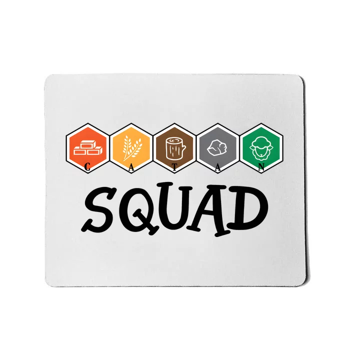 Catan Squad Funny Gamer Game Lover Mousepad