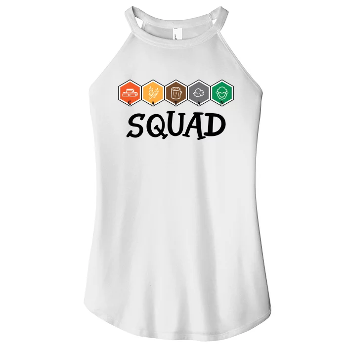 Catan Squad Funny Gamer Game Lover Women’s Perfect Tri Rocker Tank