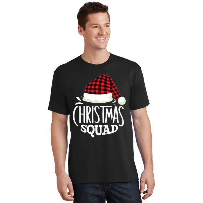 Christmas Squad Family Group Matching Christmas Pajama Party T-Shirt