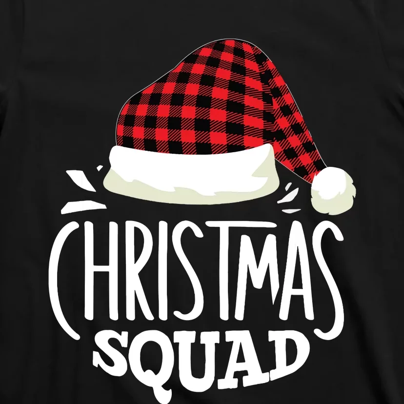 Christmas Squad Family Group Matching Christmas Pajama Party T-Shirt