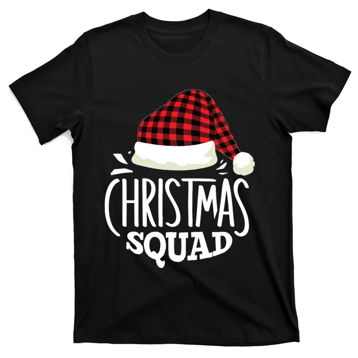 Christmas Squad Family Group Matching Christmas Pajama Party T-Shirt