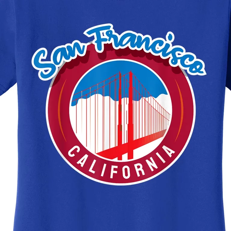 California San Francisco City Gift Bridge Souvenir SF Women's T-Shirt