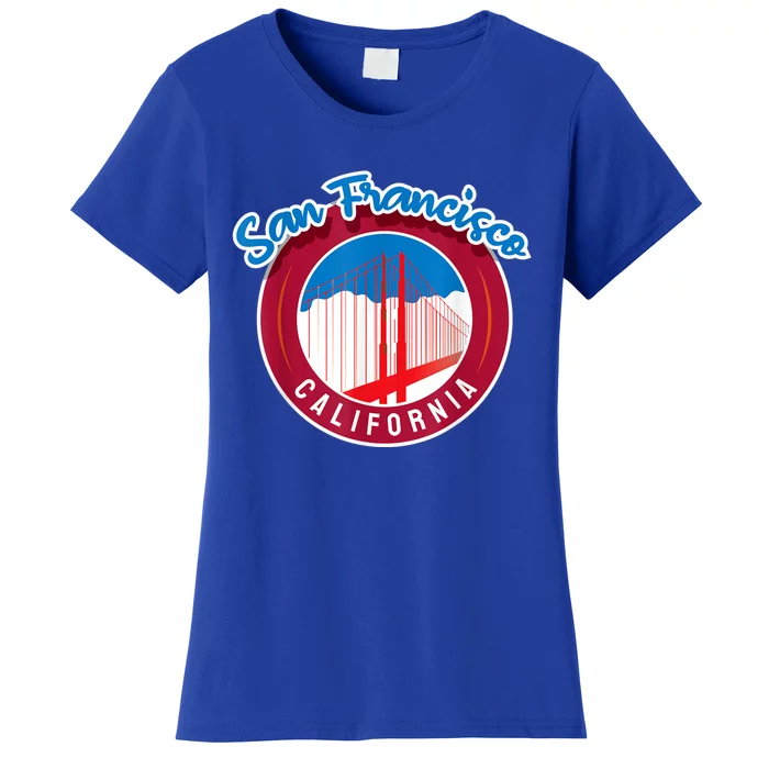 California San Francisco City Gift Bridge Souvenir SF Women's T-Shirt