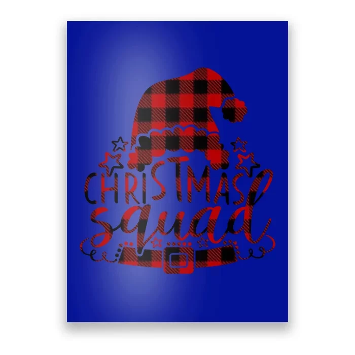 Christmas Squad Family Group Matching Christmas Party Pajama Funny Gift Poster