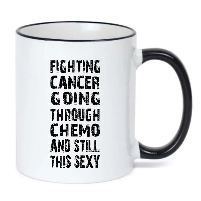 Cancer Survivor Fighting Cancer Going Through Chemo Black Color Changing Mug