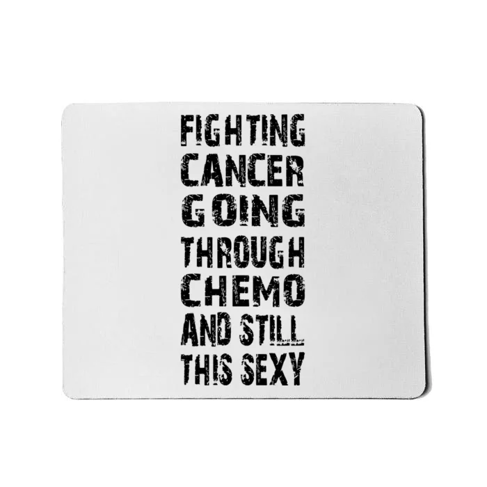 Cancer Survivor Fighting Cancer Going Through Chemo Mousepad