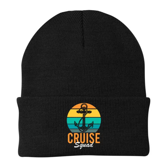 Cruise Squad Family Matching Cruise Trip Vacation Designs Knit Cap Winter Beanie