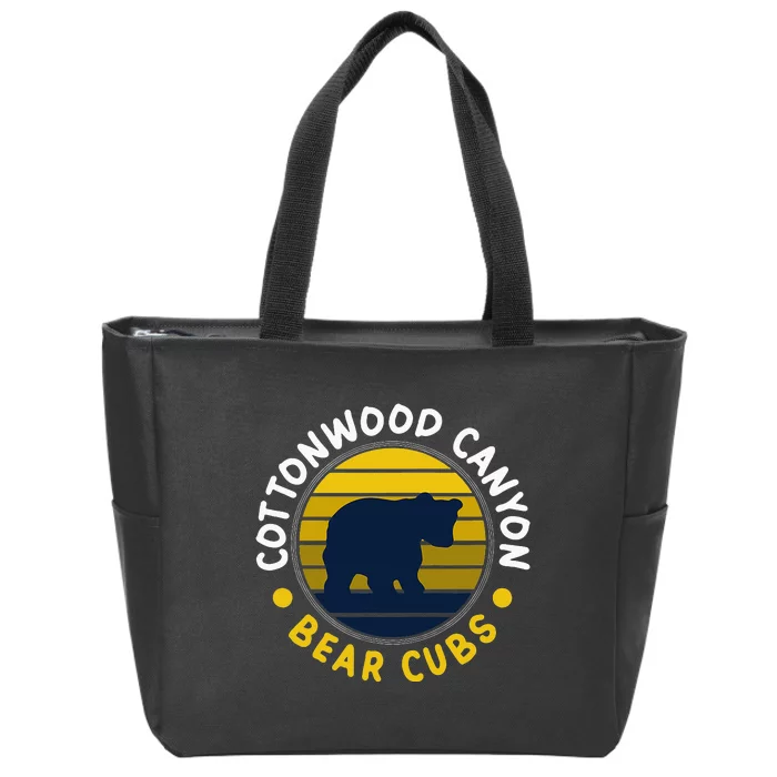 CCEBC Sunset Funny bear lover Zip Tote Bag