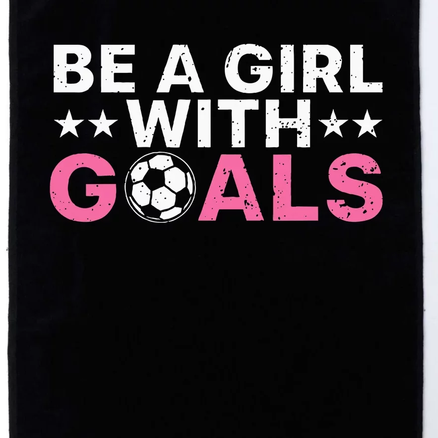 Cool Soccer For Women Football Soccer Platinum Collection Golf Towel