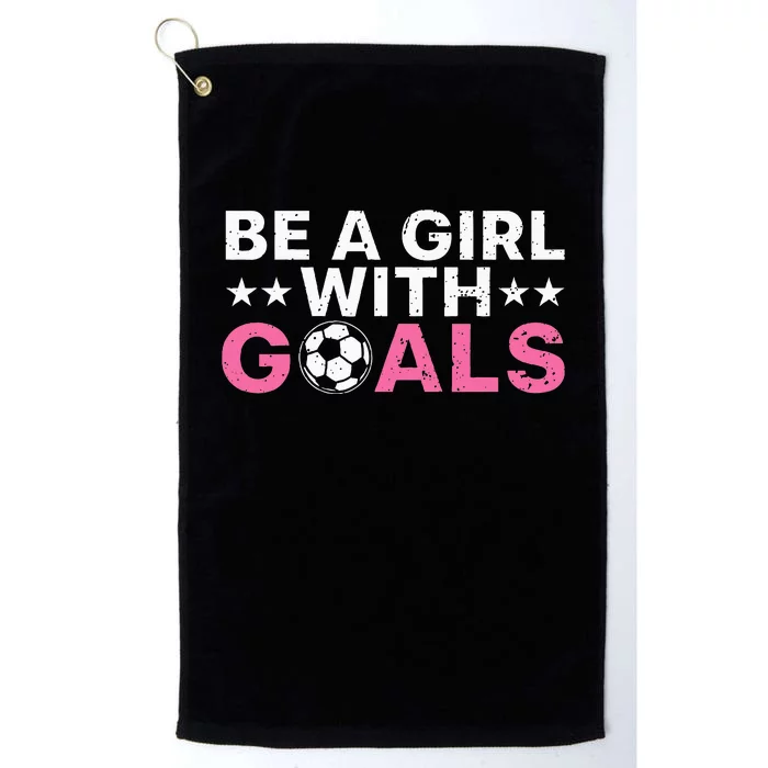 Cool Soccer For Women Football Soccer Platinum Collection Golf Towel