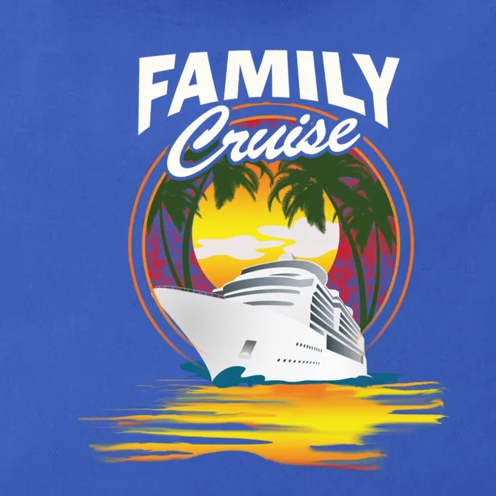 Cruise Ship Family Vacation Cruising Caribbean Funny Gift Zip Tote Bag