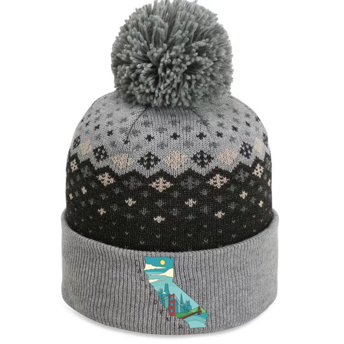 California San Francisco View The Baniff Cuffed Pom Beanie