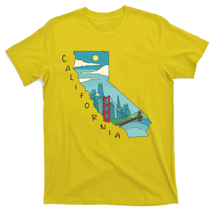 California San Francisco View T-Shirt