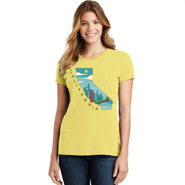 California San Francisco View Women's T-Shirt