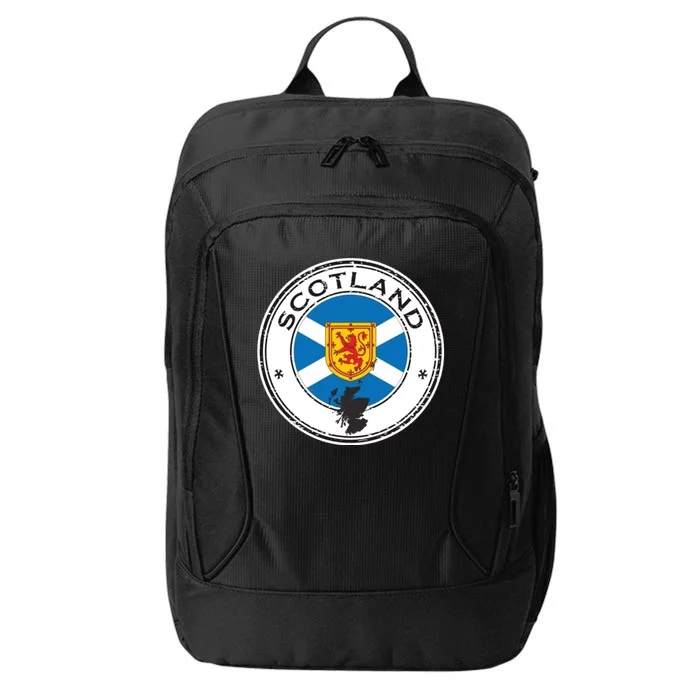 Cool Scotland Flag City Backpack