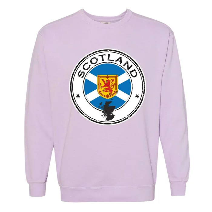 Cool Scotland Flag Garment-Dyed Sweatshirt