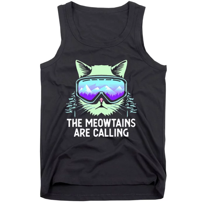 Cool Snowboard For Men Women Kids Ski Lover Mountain Skier Tank Top