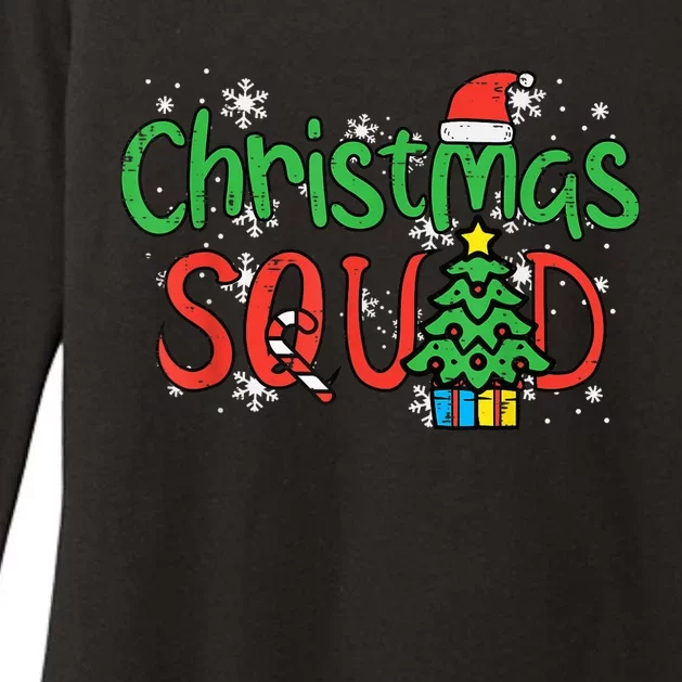 Christmas Squad Family Xmas Crew  Wo Boy Girls Kid Womens CVC Long Sleeve Shirt