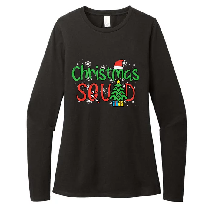 Christmas Squad Family Xmas Crew  Wo Boy Girls Kid Womens CVC Long Sleeve Shirt