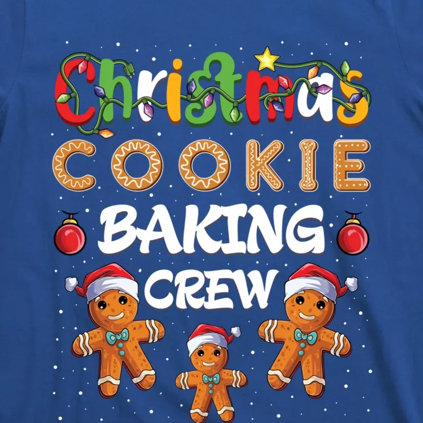 Christmas Santa Family Gingerbread Team Cookie Baking Crew Cool Gift T-Shirt