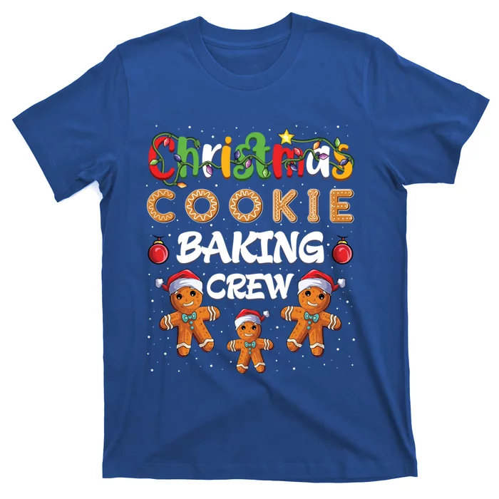 Christmas Santa Family Gingerbread Team Cookie Baking Crew Cool Gift T-Shirt