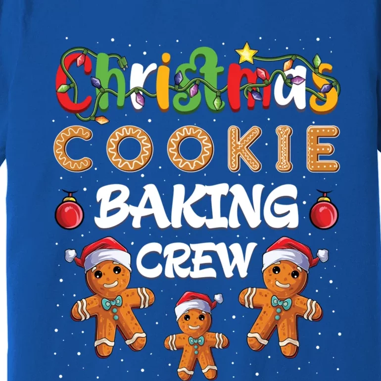 Christmas Santa Family Gingerbread Team Cookie Baking Crew Cool Gift Premium T-Shirt