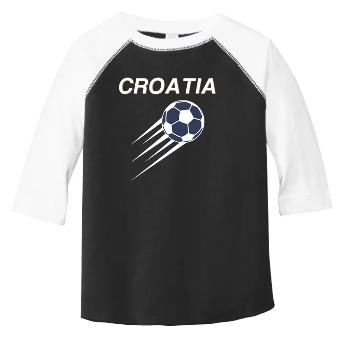 Croatia Soccer Football Croatian Toddler Fine Jersey T-Shirt