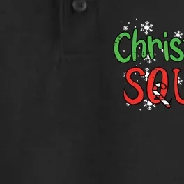 Christmas Squad Family Xmas Crew Women Boy Girls Kids Dry Zone Grid Performance Polo