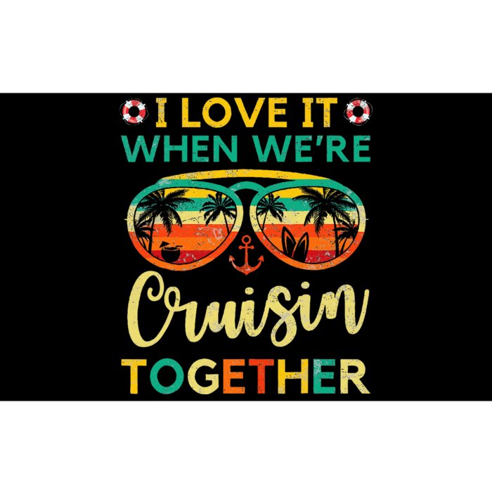 Cruise Ship Family Friends Matching Vacation Bumper Sticker