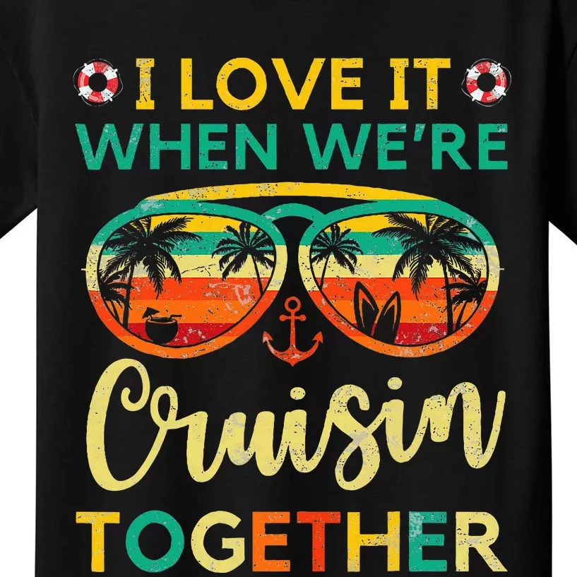 Cruise Ship Family Friends Matching Vacation Kids T-Shirt