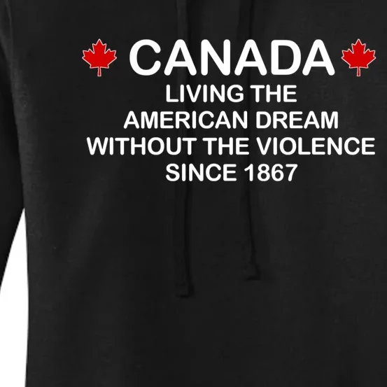 Canada Shirt From The Pentaverate. Women's Pullover Hoodie