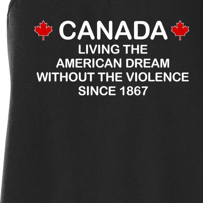 Canada Shirt From The Pentaverate. Women's Racerback Tank