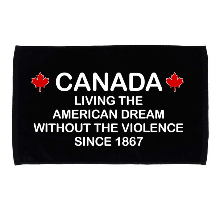 Canada Shirt From The Pentaverate. Microfiber Hand Towel