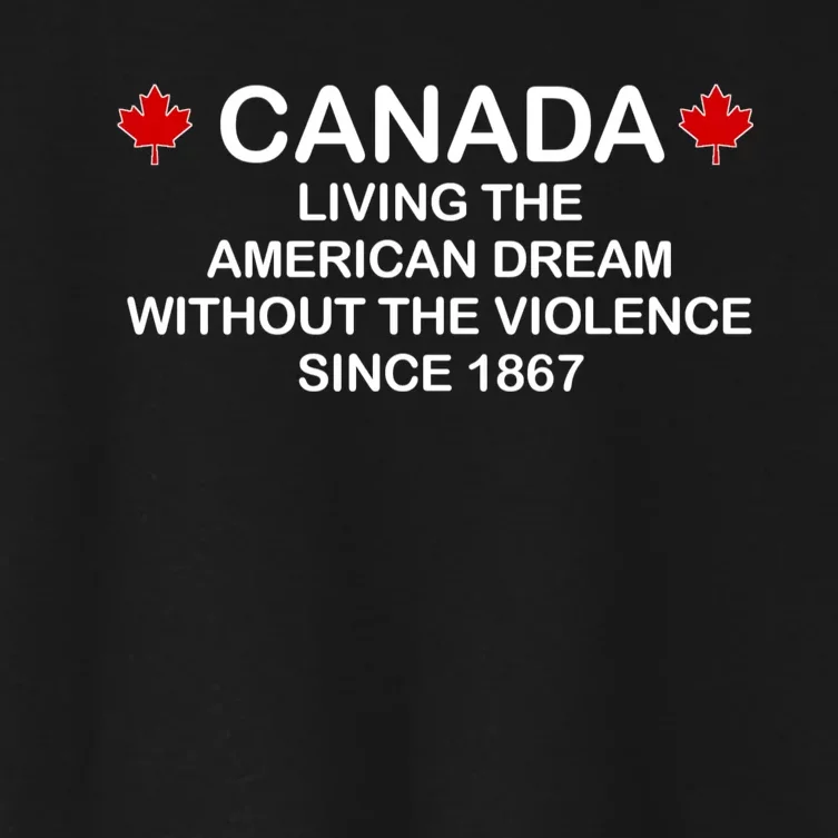 Canada Shirt From The Pentaverate. Women's Crop Top Tee