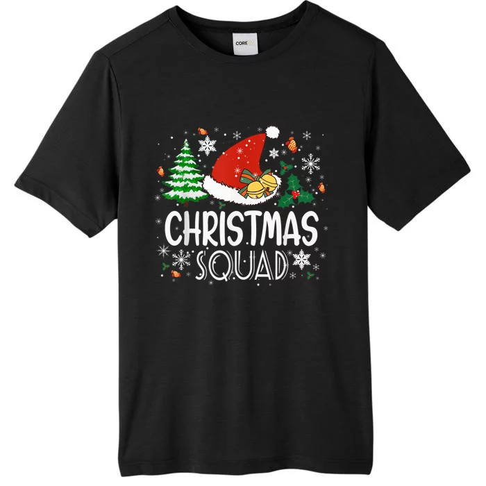 Christmas Squad Family Group Matching Christmas Pajama Party ChromaSoft Performance T-Shirt