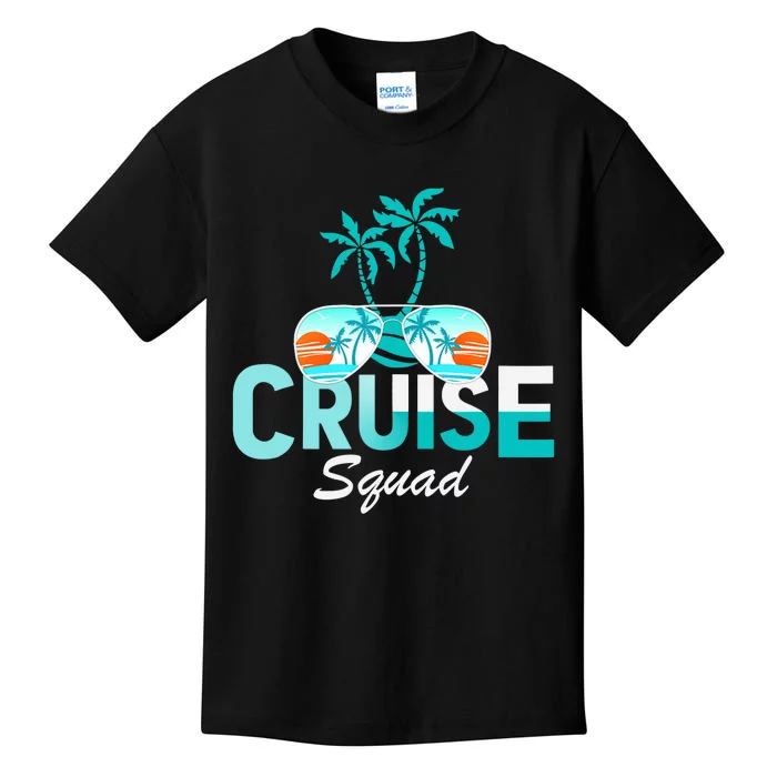 Cruise Squad Family Matching Cruise Trip Vacation Designs Tank Top Kids T-Shirt