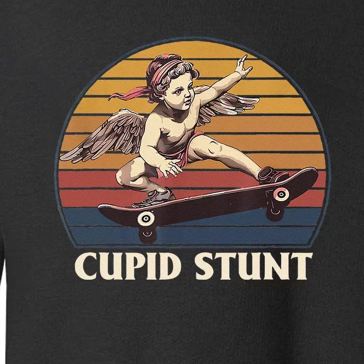 Cupid Stunt Funny Sarcastic Offensive Humor Embarrassing Toddler Sweatshirt