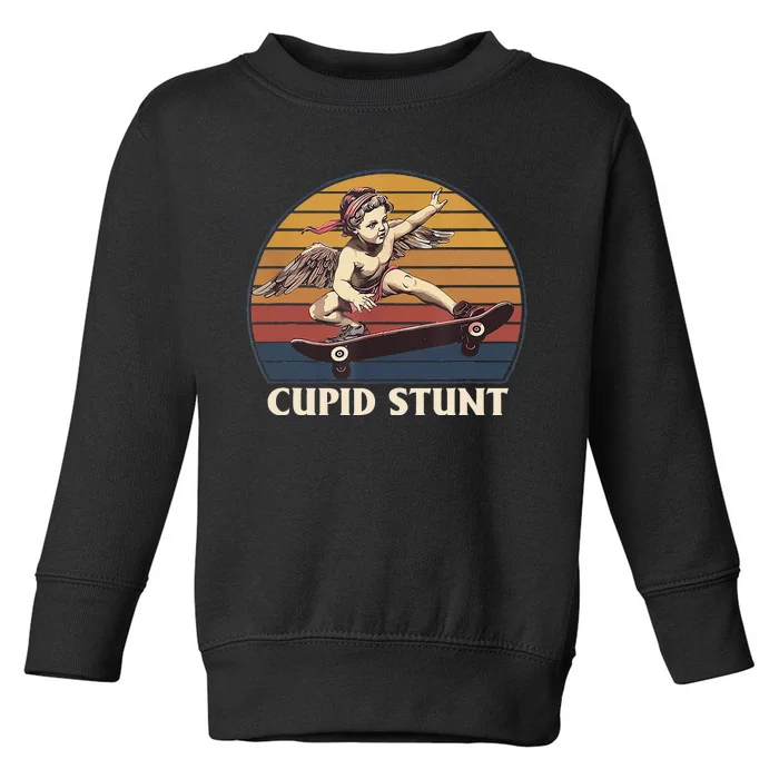 Cupid Stunt Funny Sarcastic Offensive Humor Embarrassing Toddler Sweatshirt