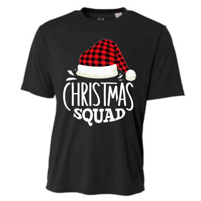 Christmas Squad Family Group Matching Christmas Pajama Party Cooling Performance Crew T-Shirt