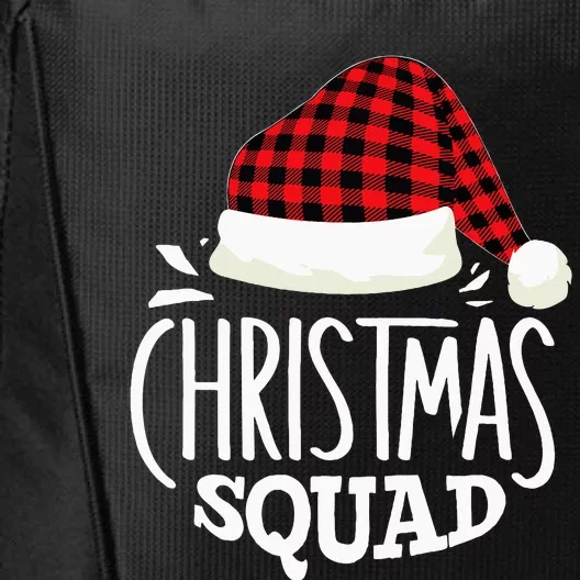 Christmas Squad Family Group Matching Christmas Pajama Party City Backpack