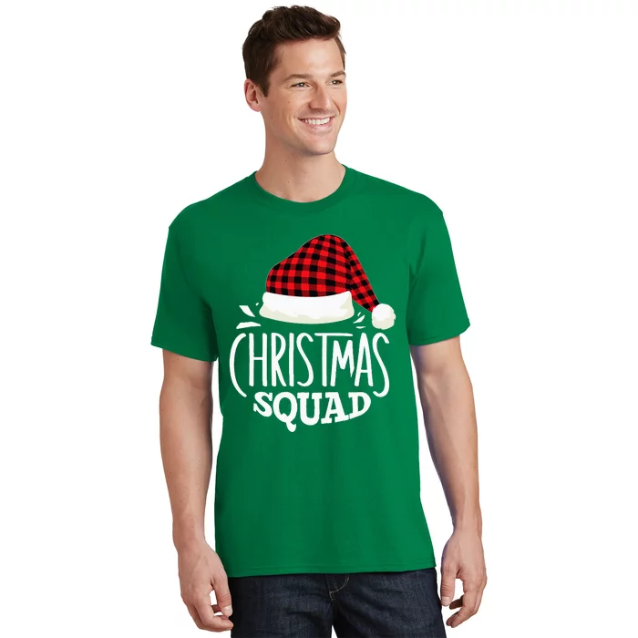 Christmas Squad Family Group Matching Christmas Pajama Party T-Shirt