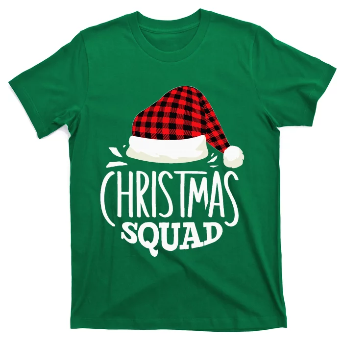 Christmas Squad Family Group Matching Christmas Pajama Party T-Shirt