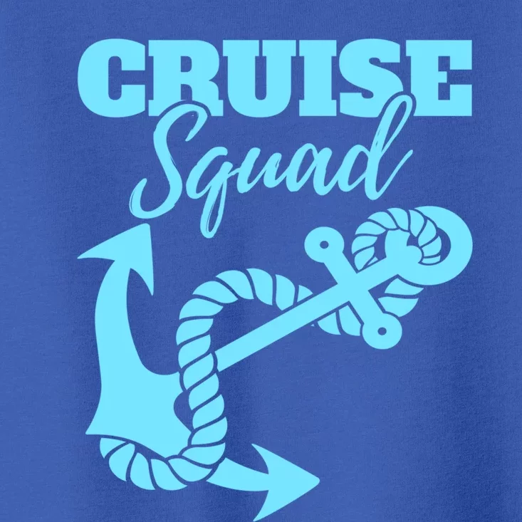 Cruise Squad Family Friends Matching Meaningful Gift Toddler T-Shirt