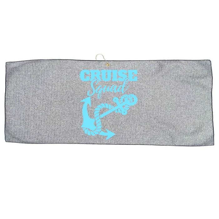 Cruise Squad Family Friends Matching Meaningful Gift Large Microfiber Waffle Golf Towel